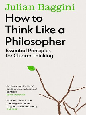 cover image of How to Think Like a Philosopher